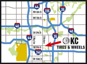OKC Tires and Wheels location